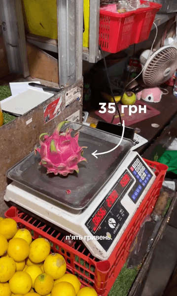 фрукты на бале 1 Драгонфрут (питахайя)